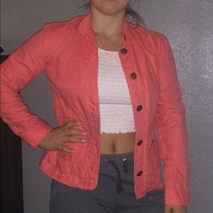 Coral blazer/jacket
